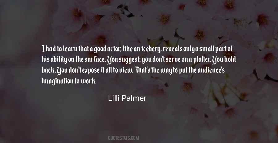Lilli Palmer Quotes #1463451