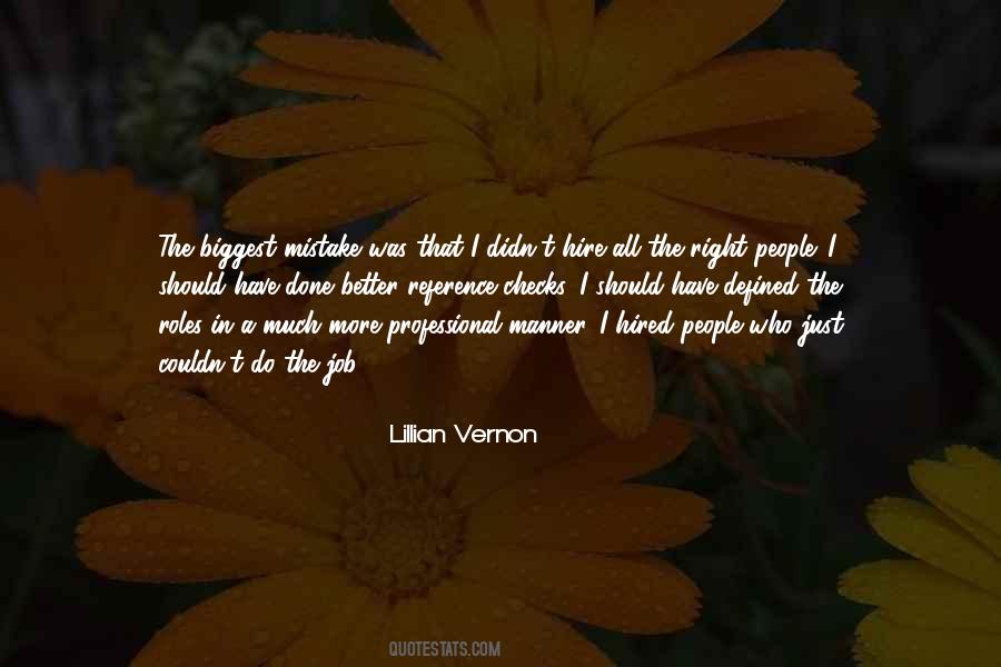 Lillian Vernon Quotes #1640802