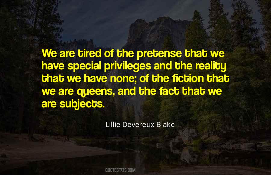 Lillie Devereux Blake Quotes #387954