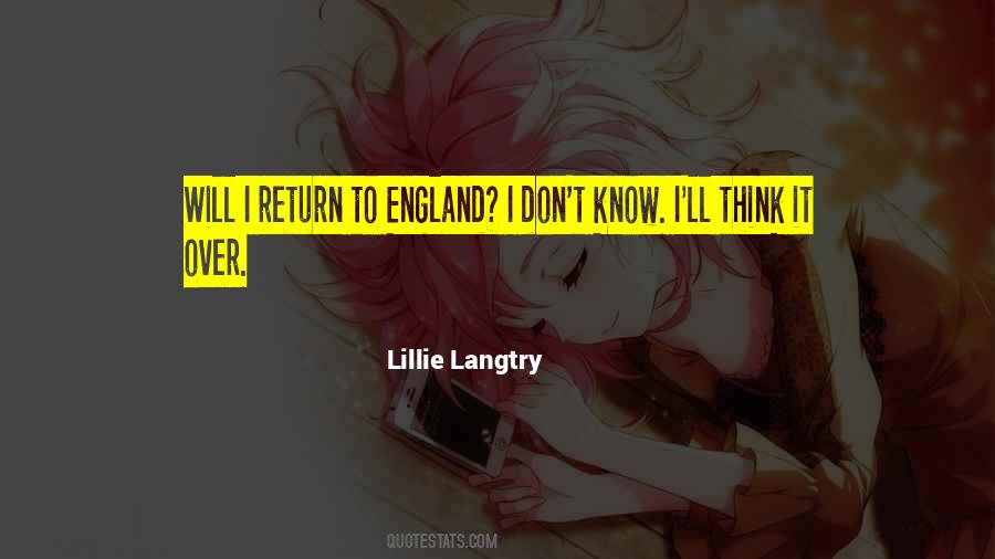 Lillie Langtry Quotes #548683
