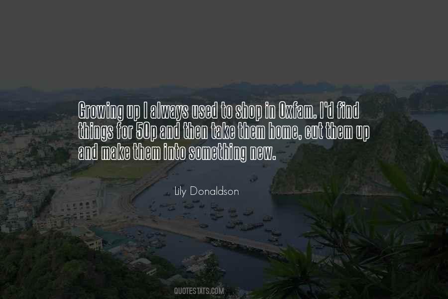 Lily Donaldson Quotes #47710