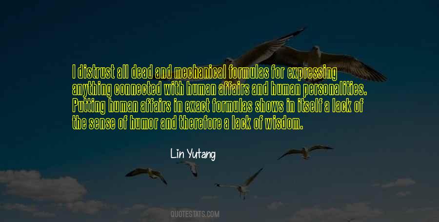 Lin Yutang Quotes #458868