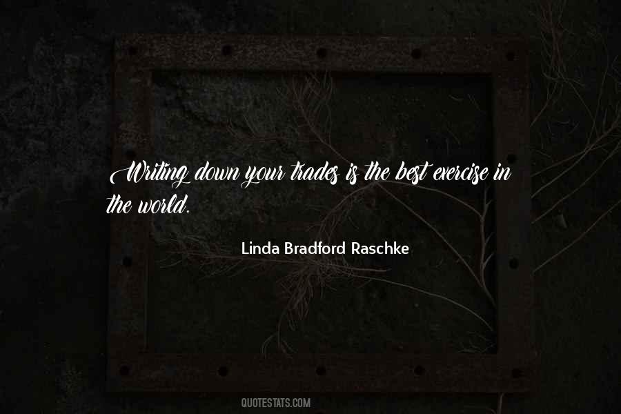 Linda Bradford Raschke Quotes #1086194