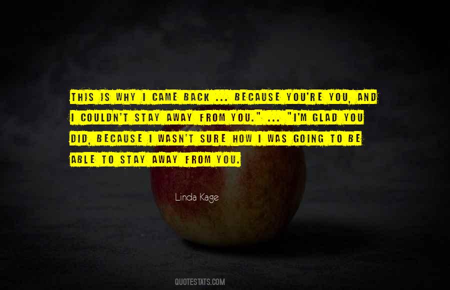 Linda Kage Quotes #628360