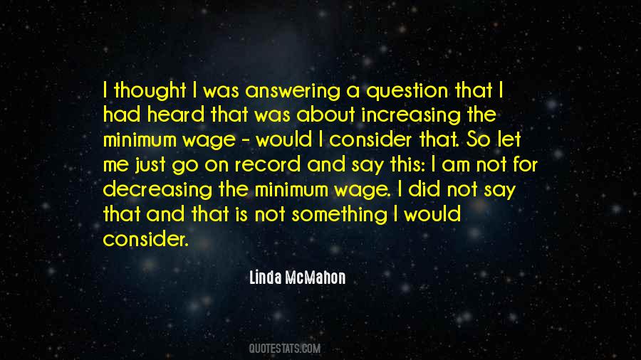 Linda Mcmahon Quotes #1857723