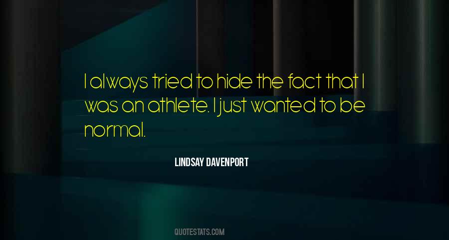Lindsay Davenport Quotes #812509