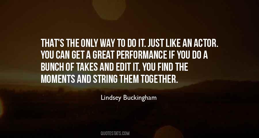 Lindsey Buckingham Quotes #655836