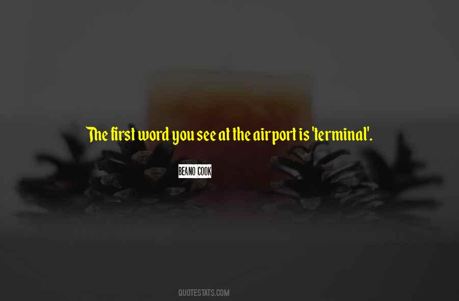 Quotes About Terminal #799772