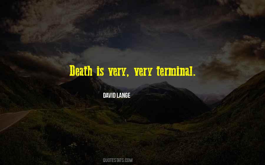 Quotes About Terminal #914350