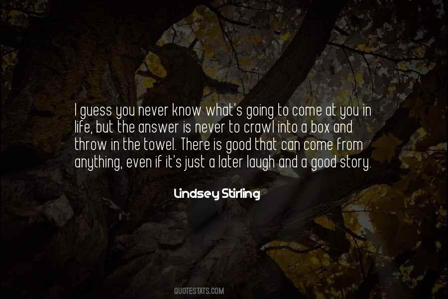 Lindsey Stirling Quotes #444331