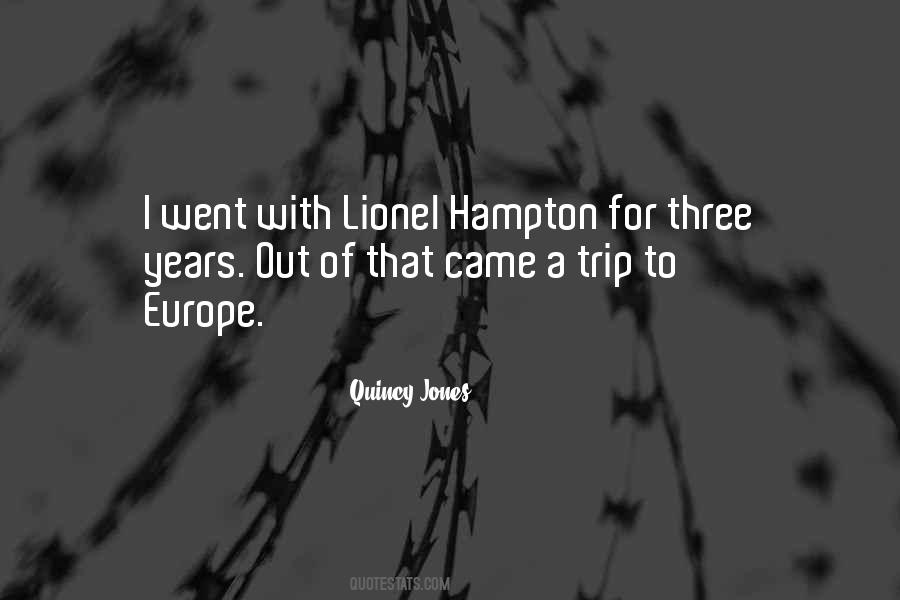 Lionel Hampton Quotes #1373863