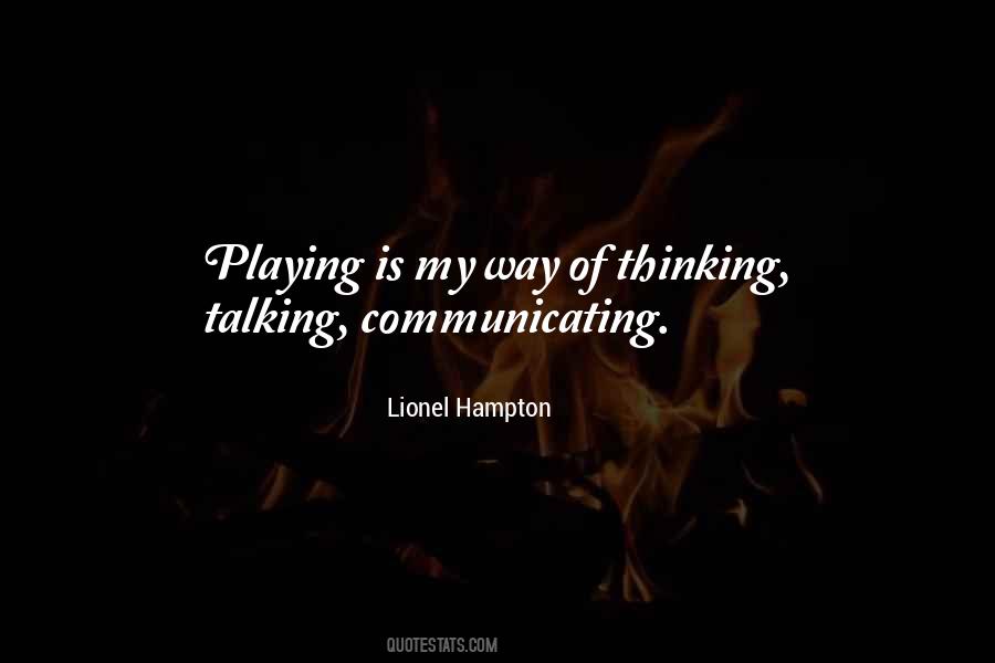 Lionel Hampton Quotes #522047