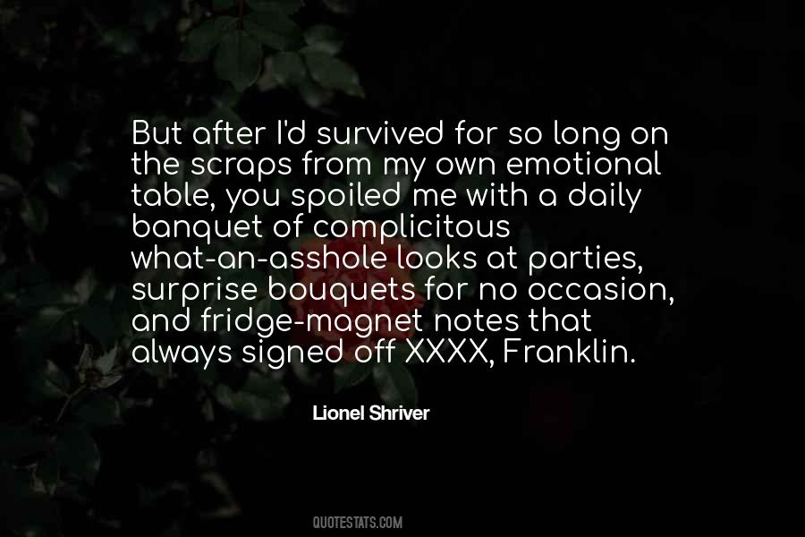 Lionel Shriver Quotes #338323