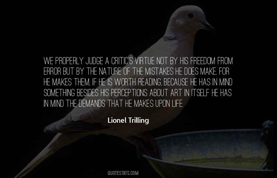 Lionel Trilling Quotes #669576