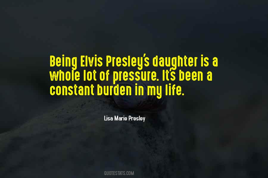 Lisa Marie Presley Quotes #1548642