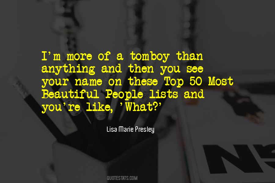 Lisa Marie Presley Quotes #897264