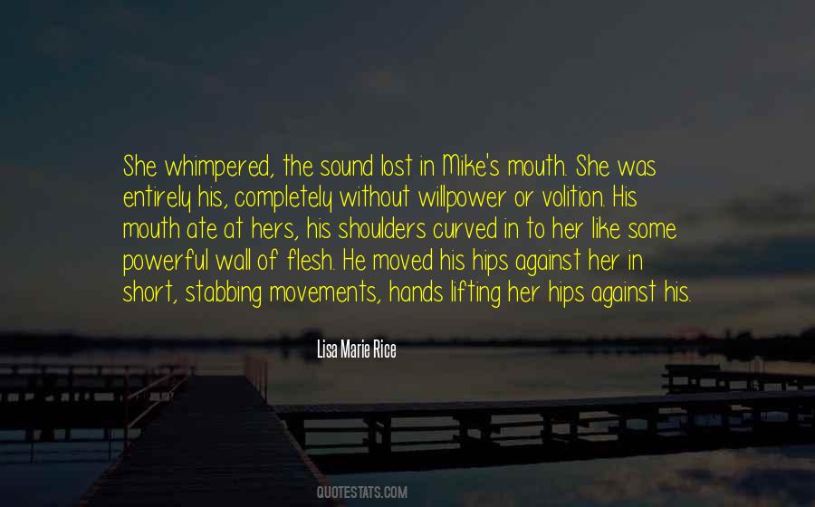 Lisa Marie Rice Quotes #1593700