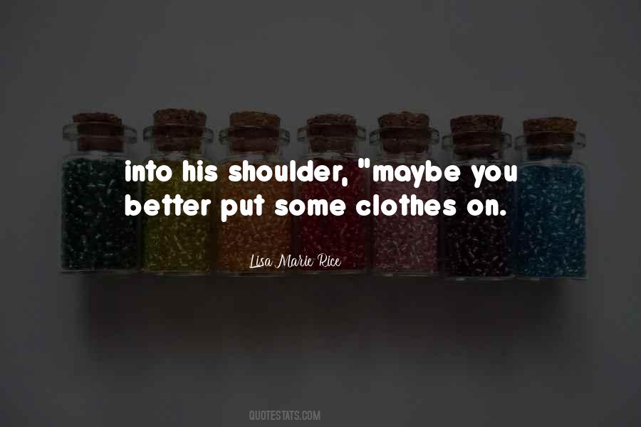 Lisa Marie Rice Quotes #216057