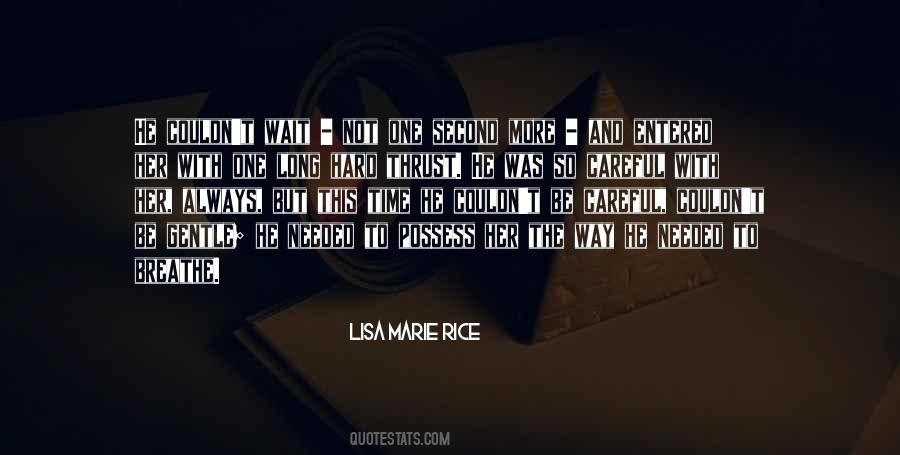 Lisa Marie Rice Quotes #670113