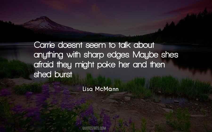 Lisa Mcmann Quotes #1442250