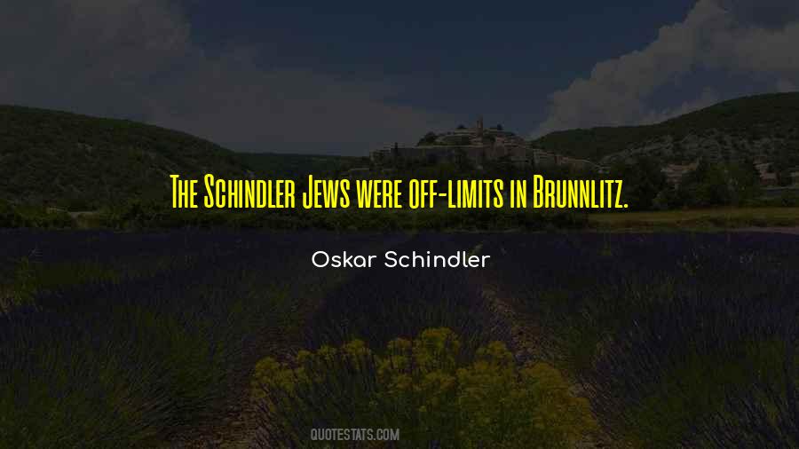 Quotes About Schindler #1084610