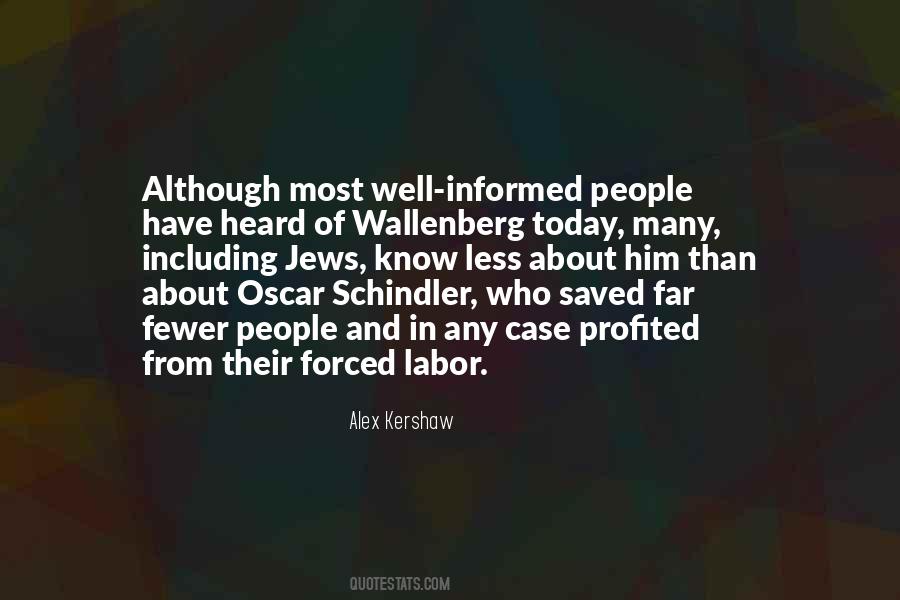 Quotes About Schindler #425563