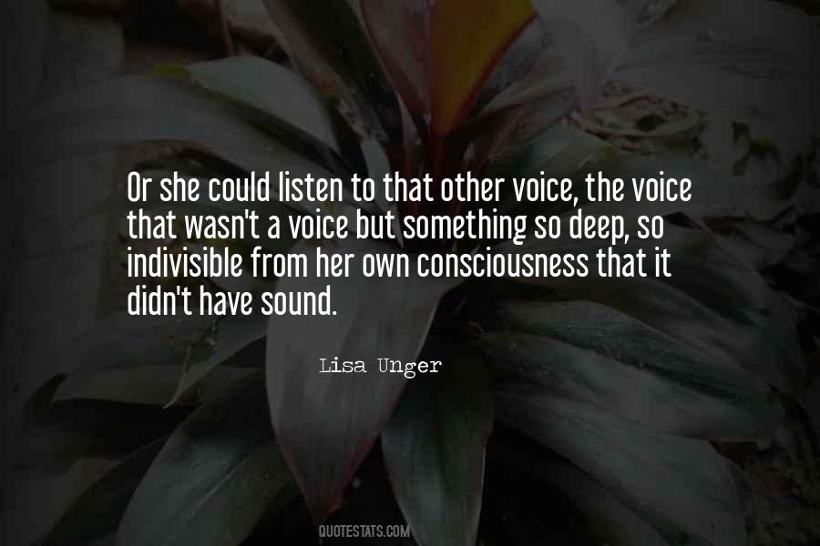 Lisa Unger Quotes #198064