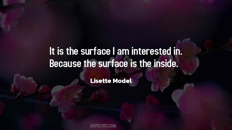 Lisette Model Quotes #1553754