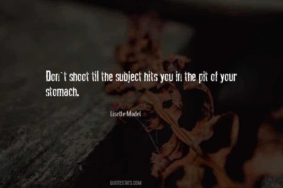 Lisette Model Quotes #192732