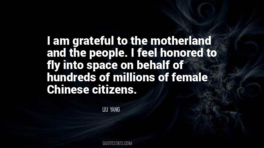 Liu Yang Quotes #1825650