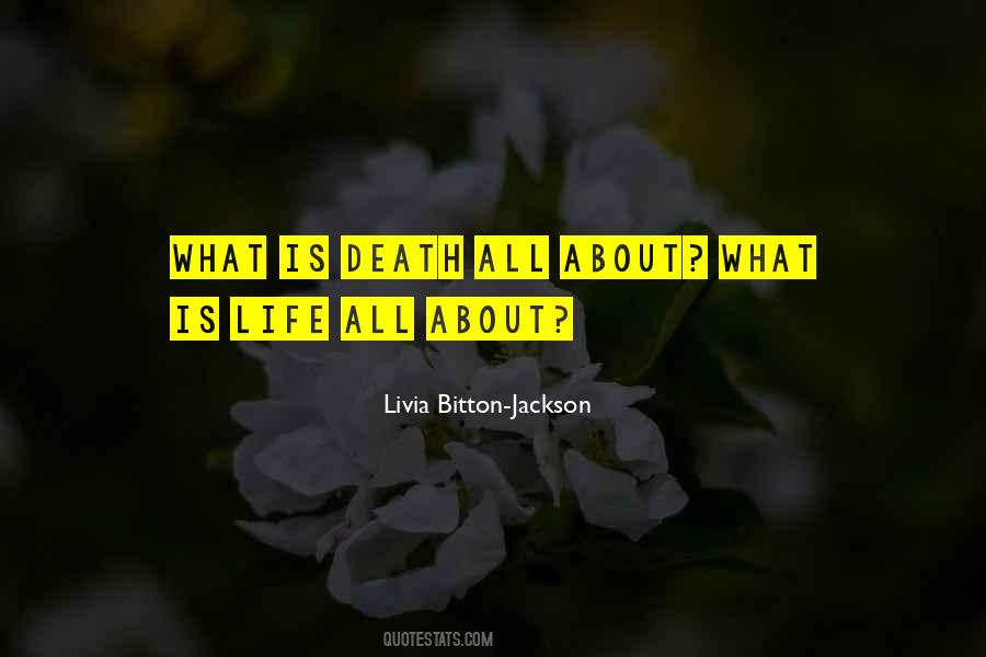 Livia Bitton Jackson Quotes #925036