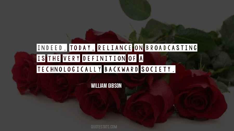 Quotes About Broadcasting #276622