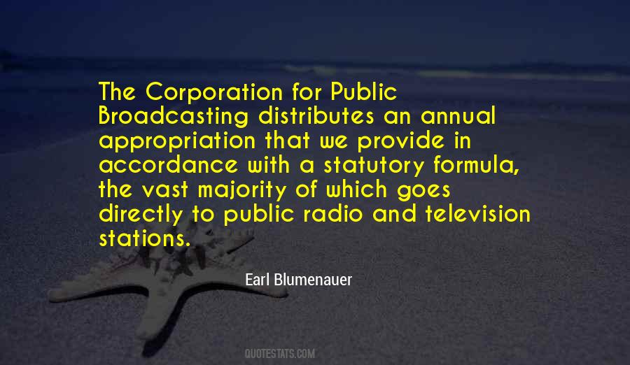 Quotes About Broadcasting #718181