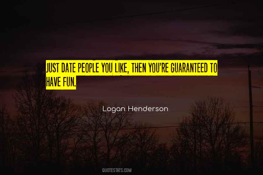 Logan Henderson Quotes #611333