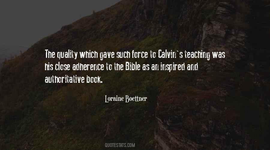 Loraine Boettner Quotes #1467719