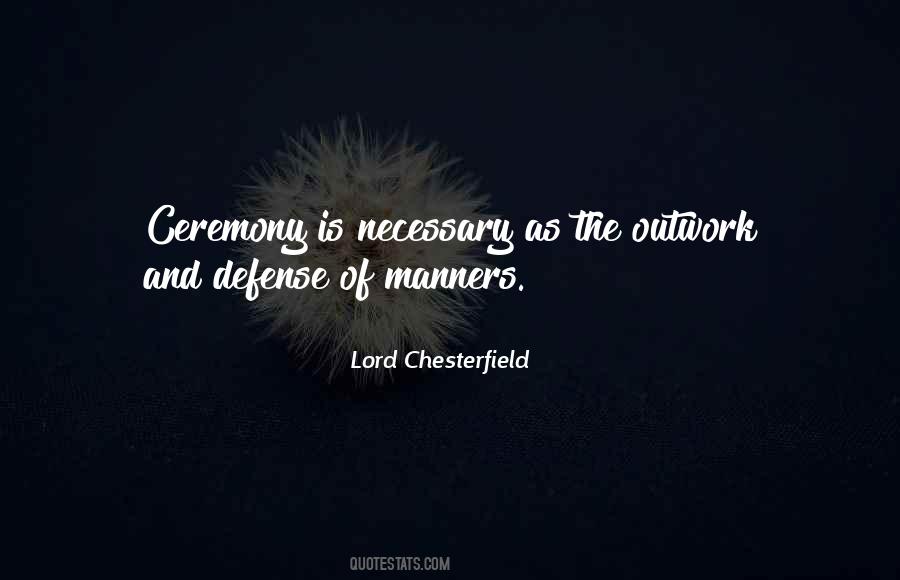 Lord Chesterfield Quotes #280818