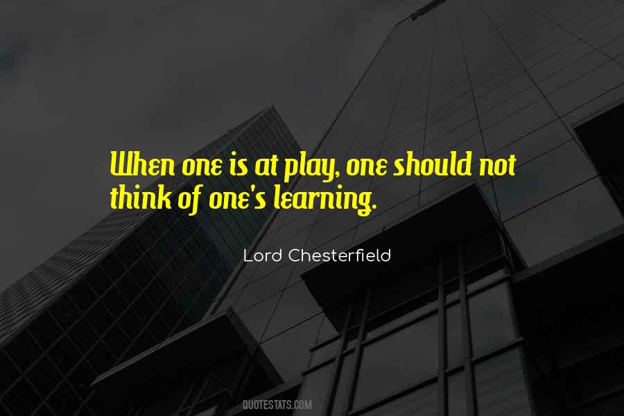 Lord Chesterfield Quotes #401921