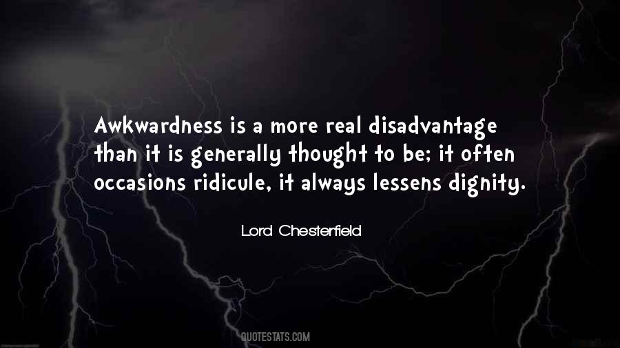 Lord Chesterfield Quotes #411252