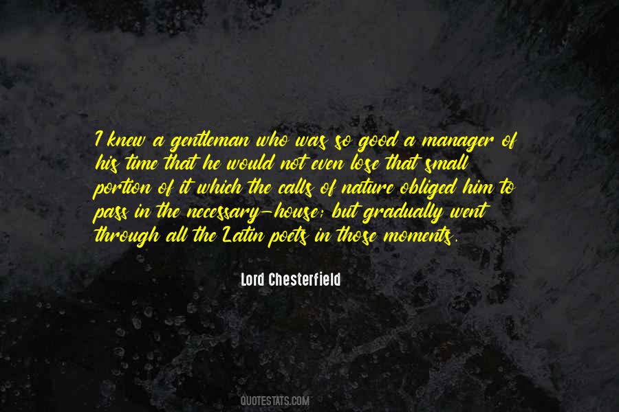 Lord Chesterfield Quotes #458259