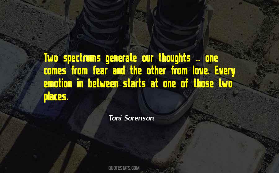 Quotes About Spectrums #1802687