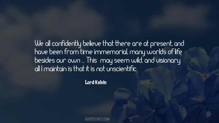 Lord Kelvin Quotes #1725181