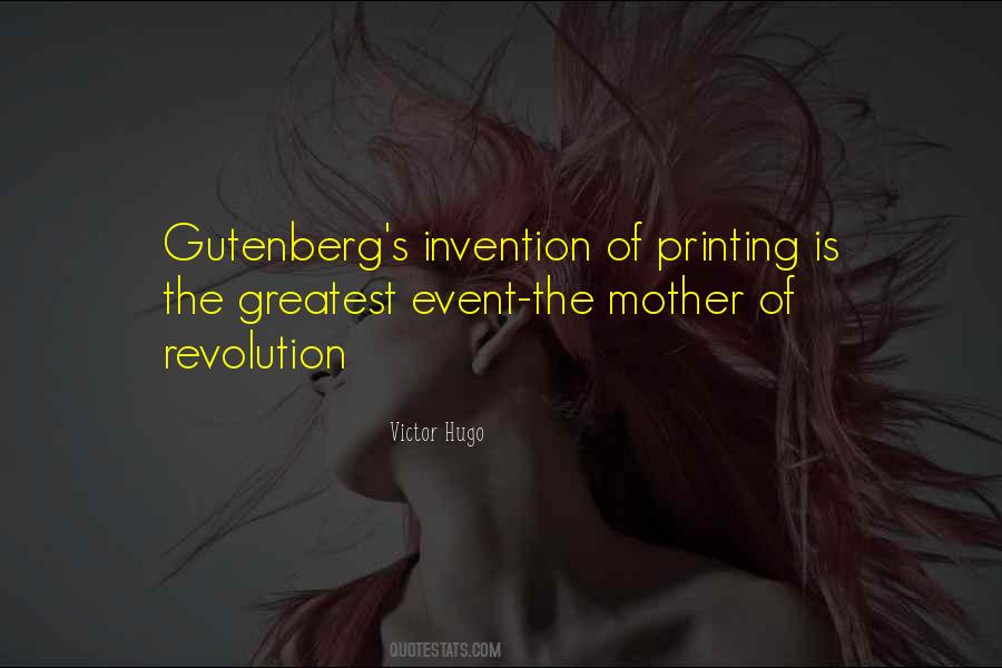 Quotes About Gutenberg #348391