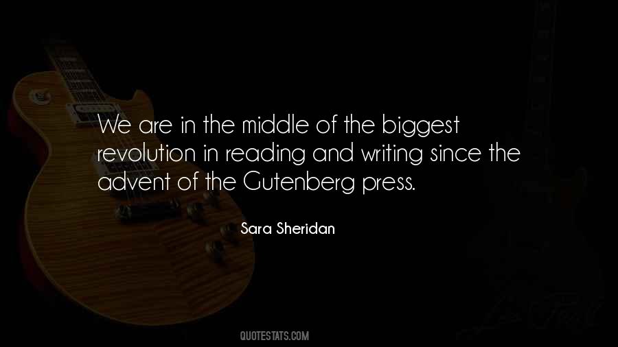 Quotes About Gutenberg #816628