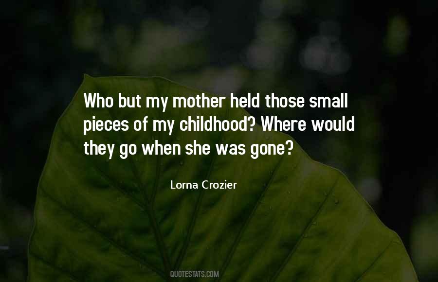 Lorna Crozier Quotes #179477