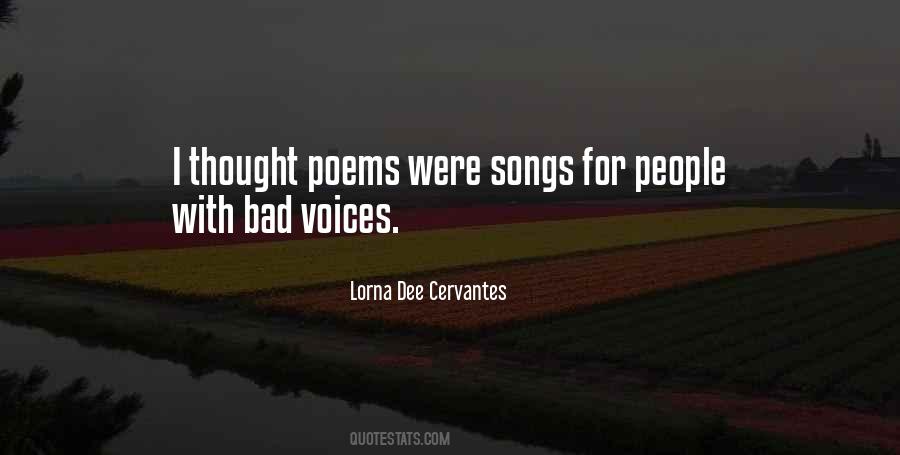 Lorna Dee Cervantes Quotes #600106
