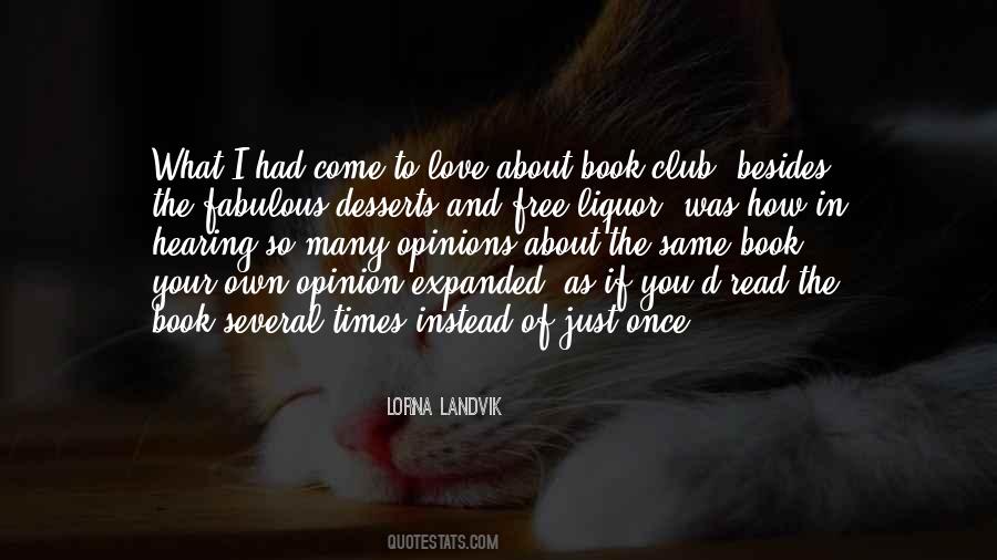 Lorna Landvik Quotes #43216