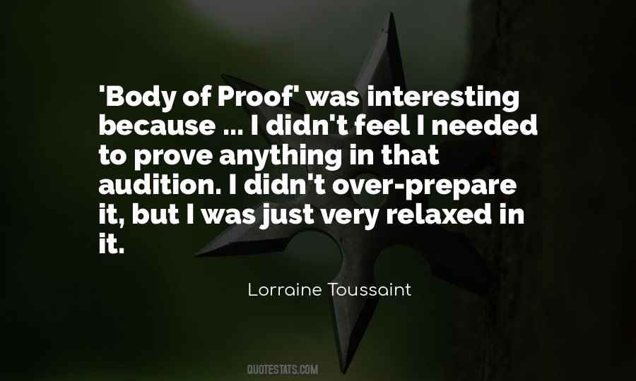 Lorraine Toussaint Quotes #1604765