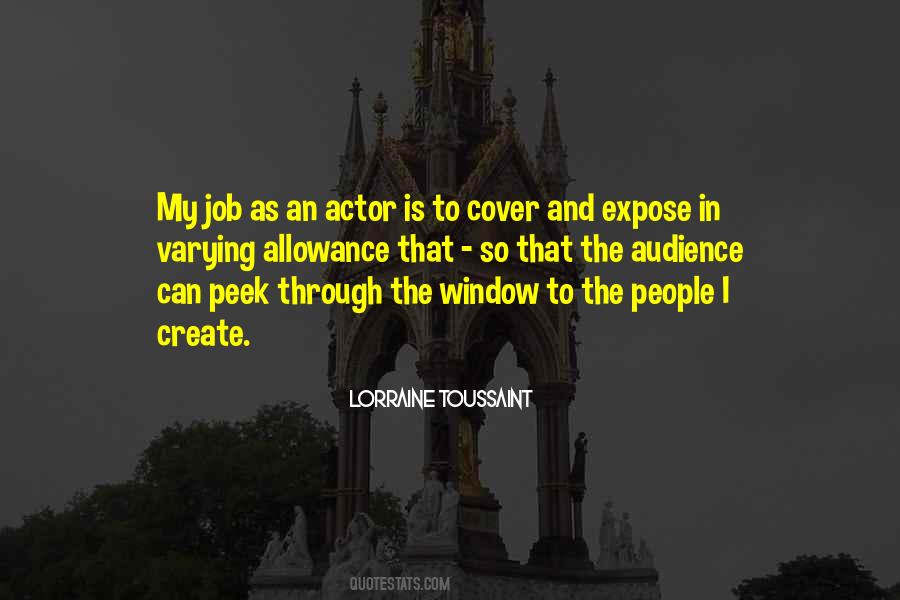 Lorraine Toussaint Quotes #31364