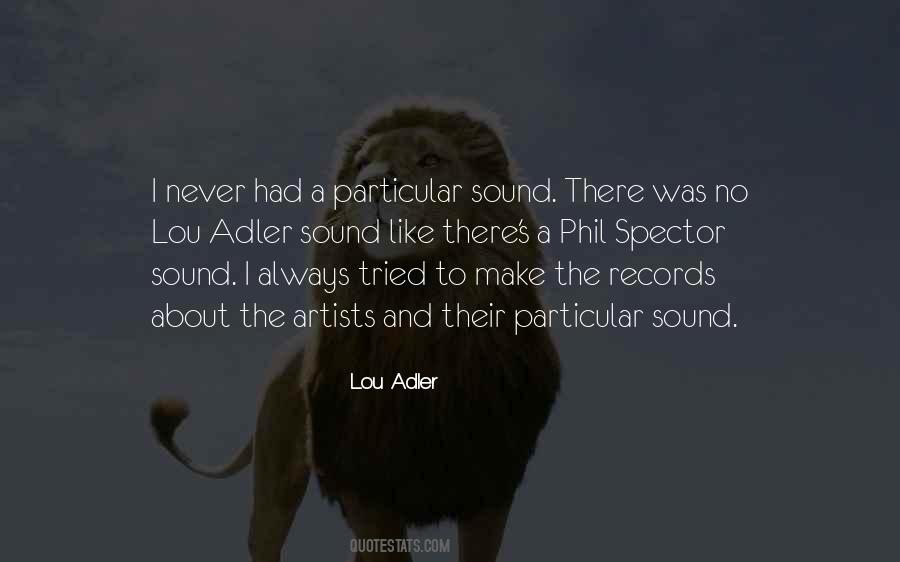 Lou Adler Quotes #469488