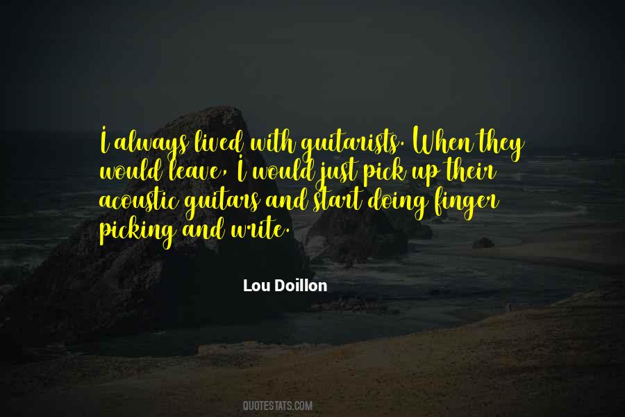 Lou Doillon Quotes #289902